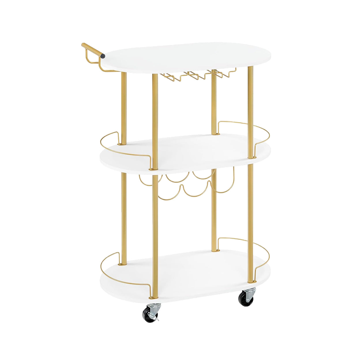 Gold White Cart
