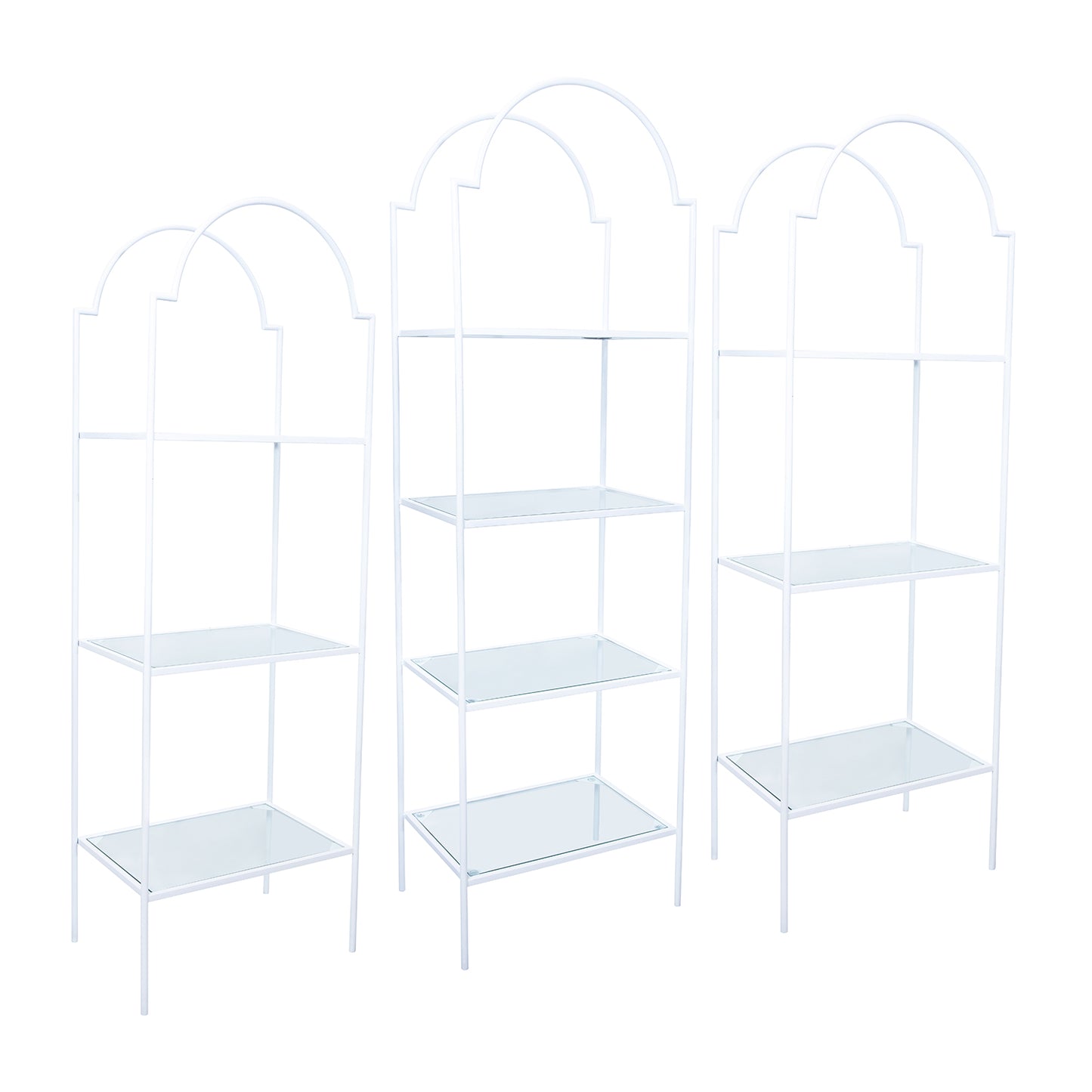 White Garden Bookshelf