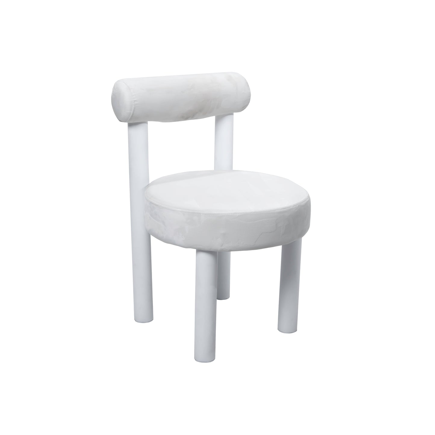 White Velvet White Cylinder