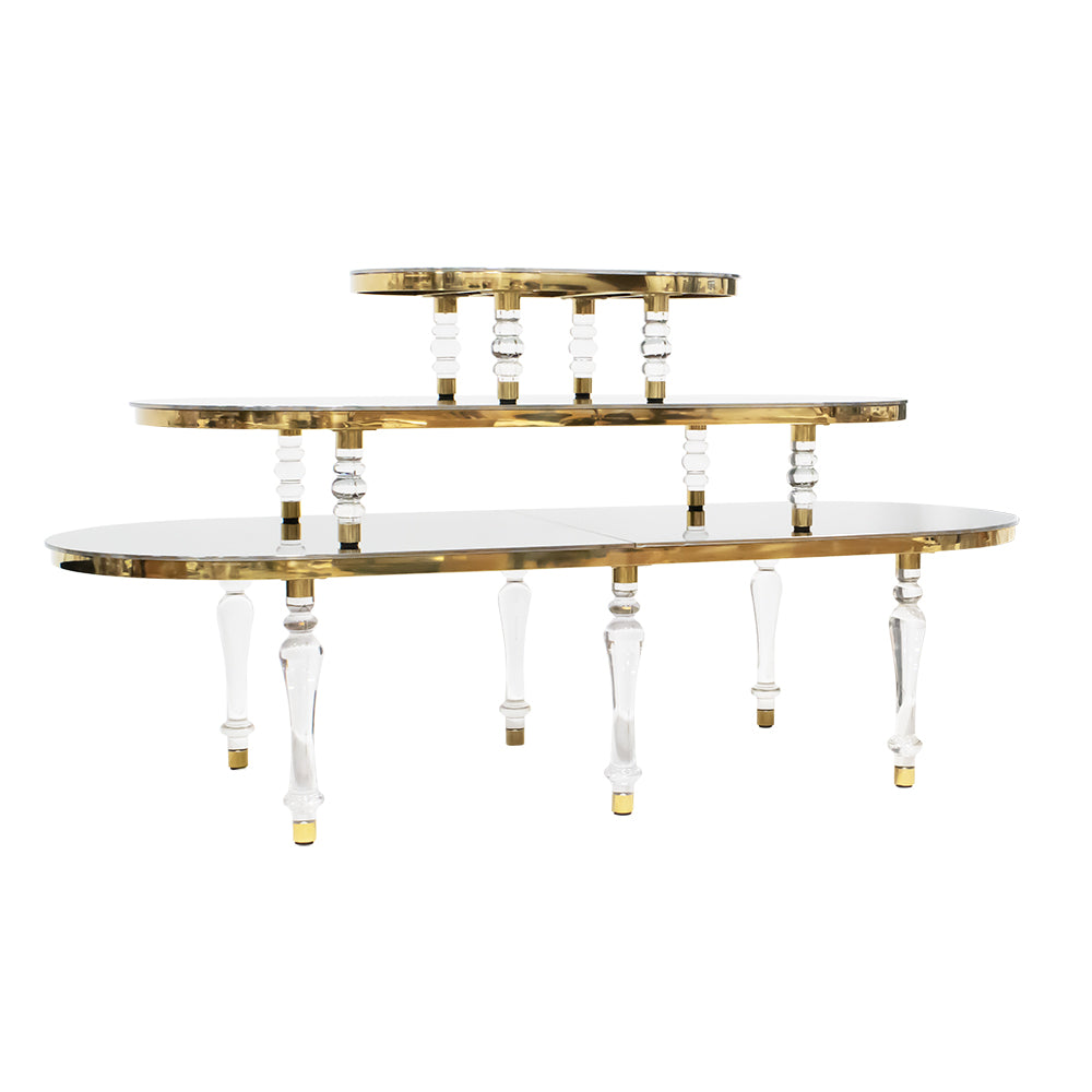 3 Tier Oval