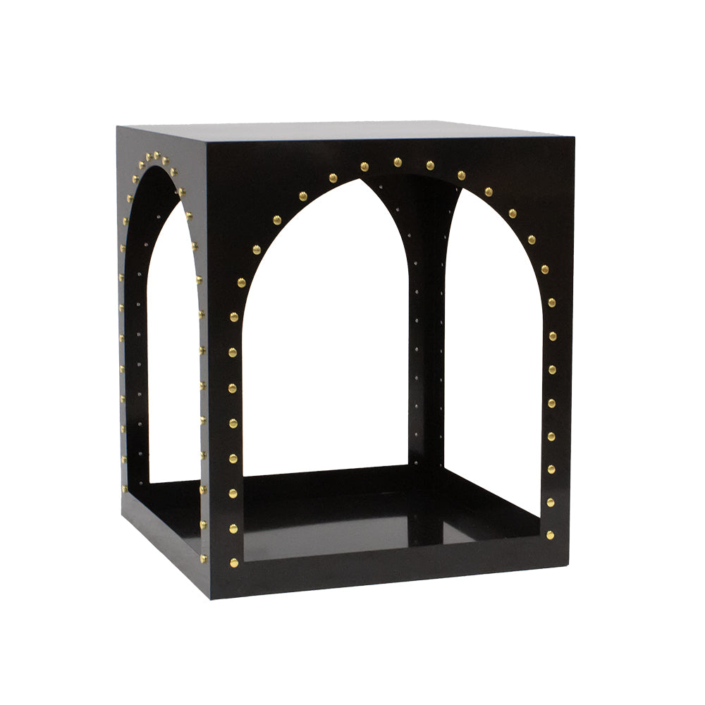 Black Nailhead Arch