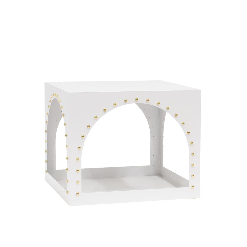 White Nailhead Arch