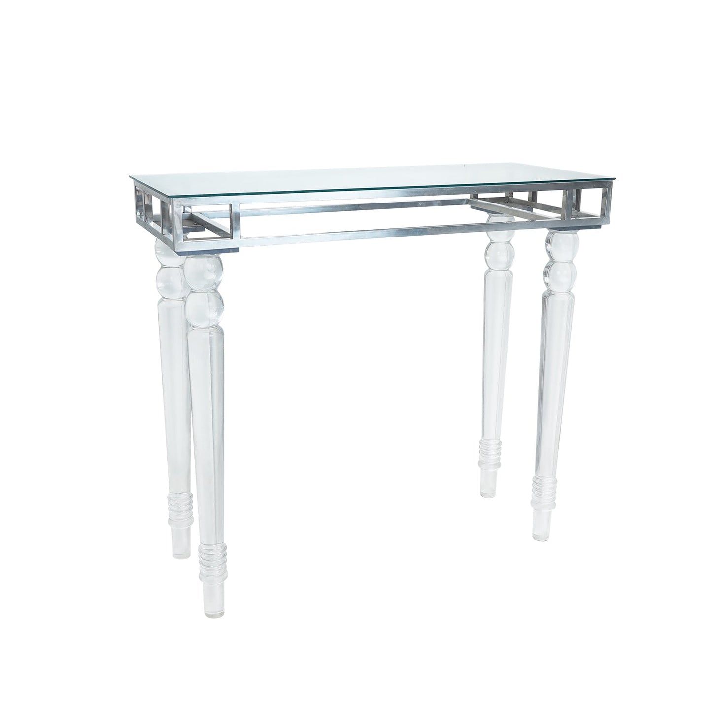 Silver/Acrylic Legs