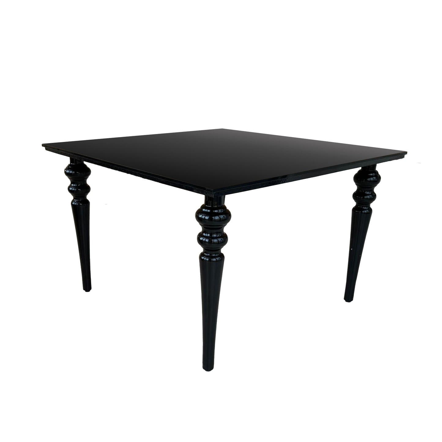 Black Square Table