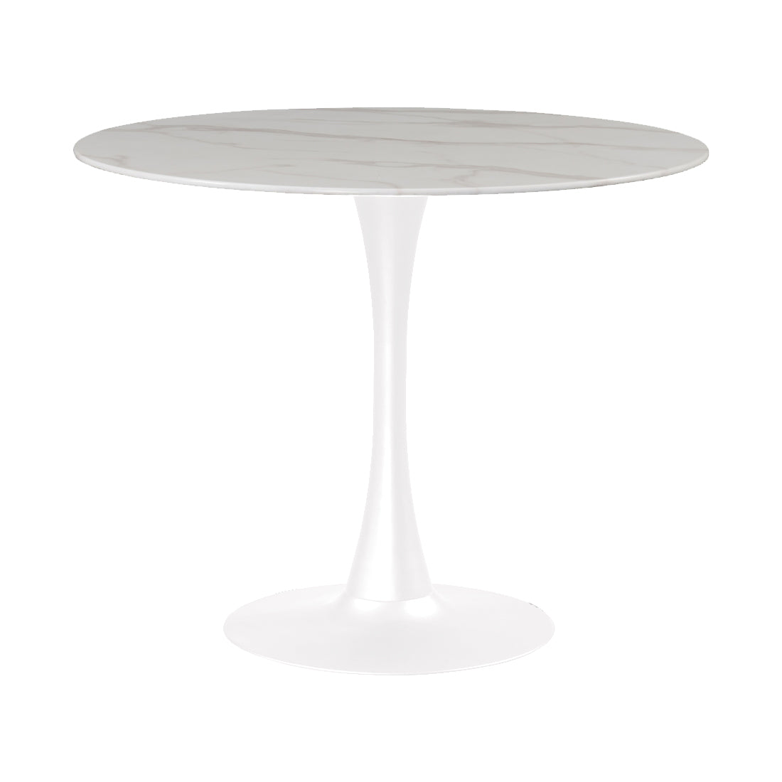 Marble/White Table 36