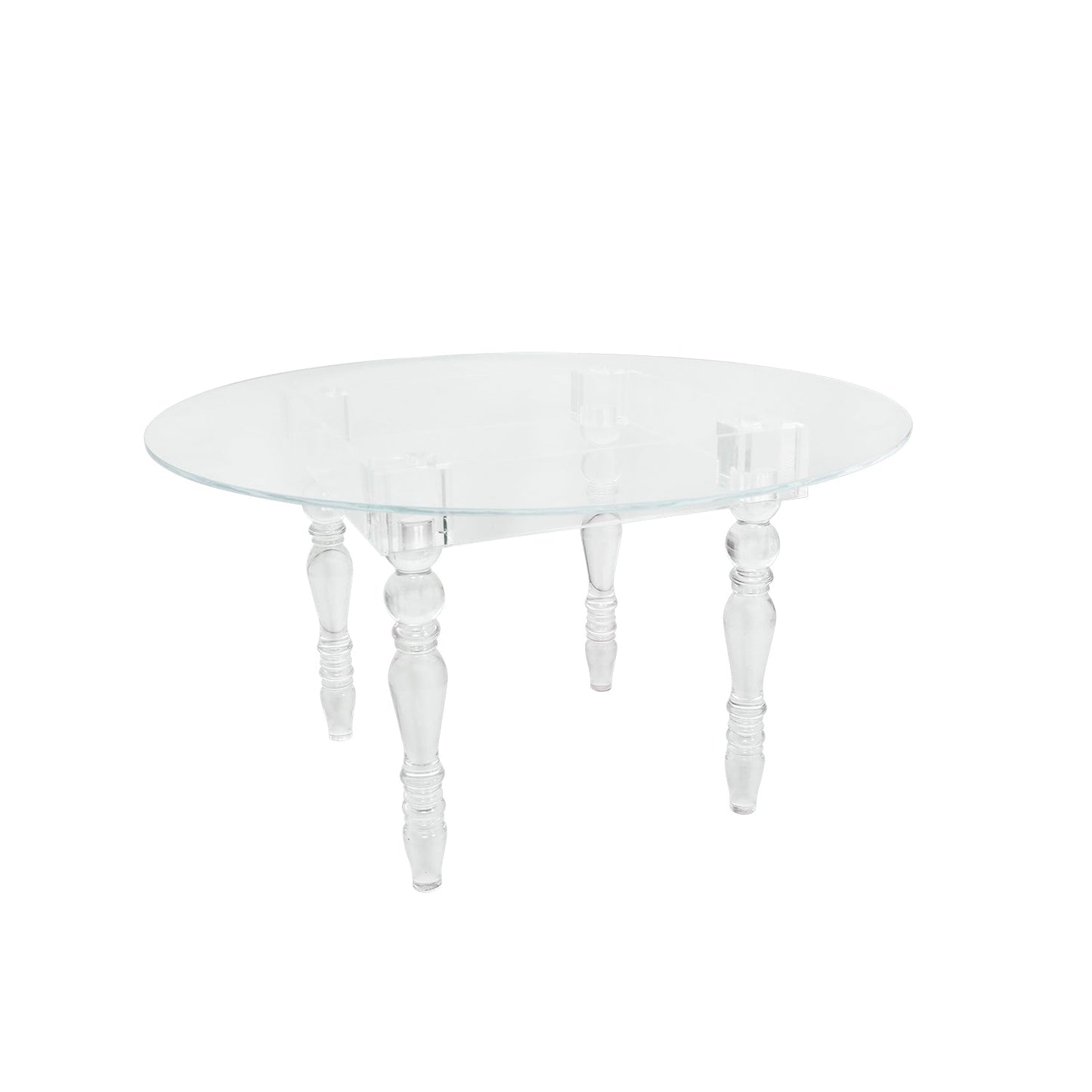 Lucite Round Table