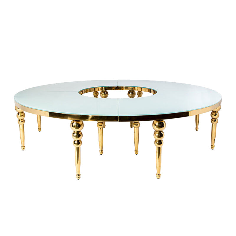White/Gold Serpentine