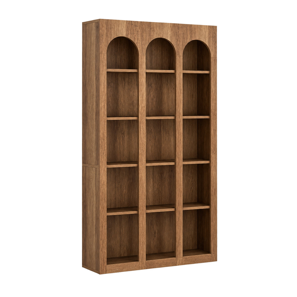 Dark Wood Bookshelf