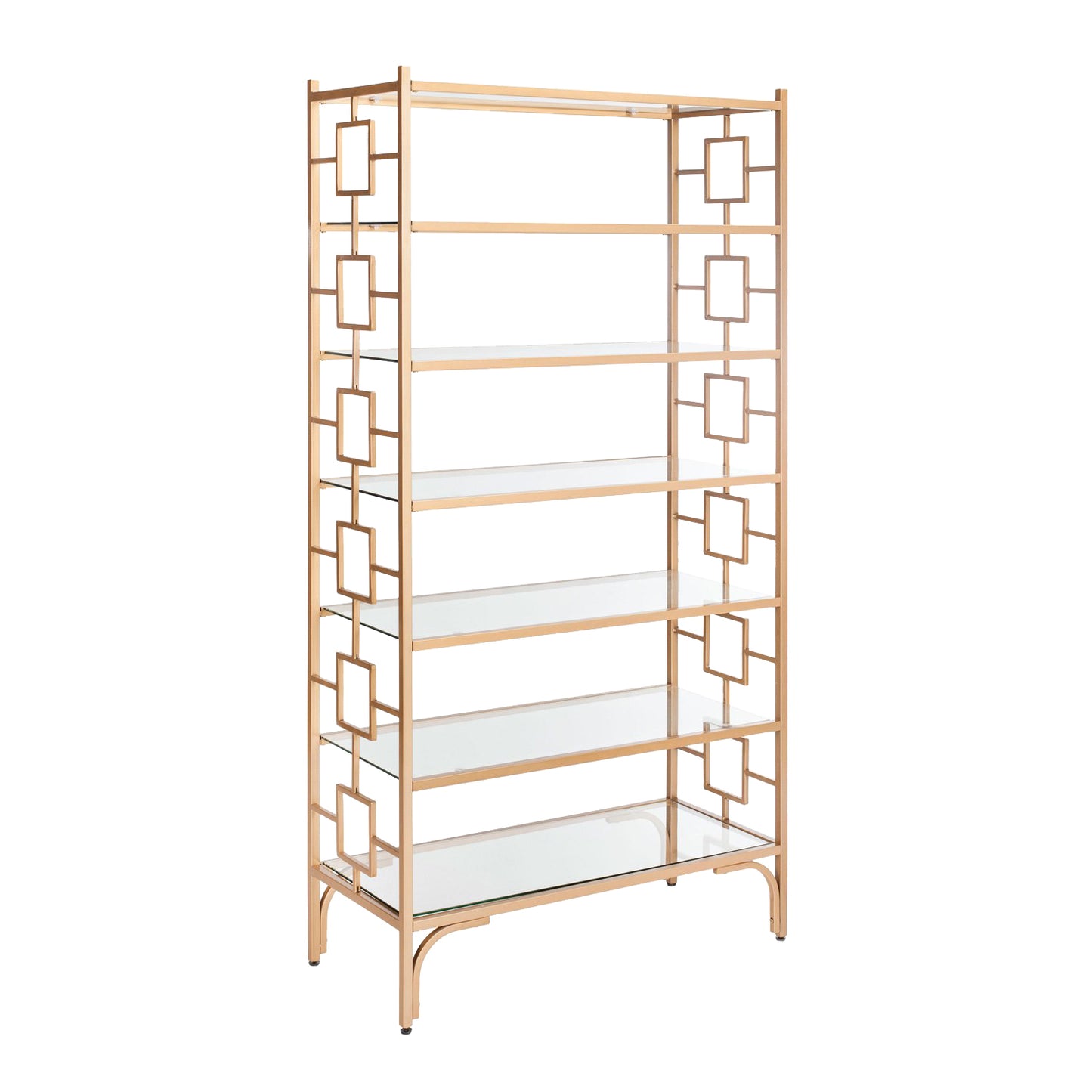 Gold Brooklyn Bookshelf