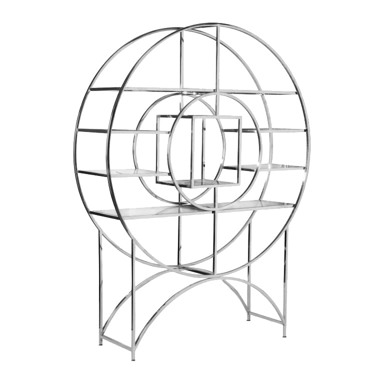 Silver Circle Bookshelf