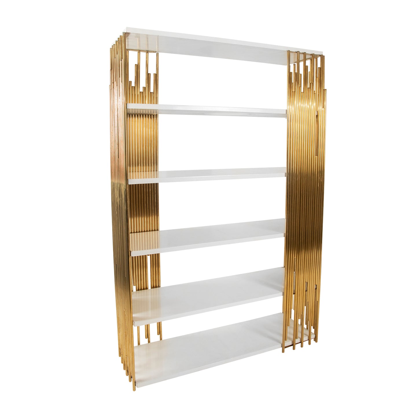Gold Corner Stripe Bookshelf