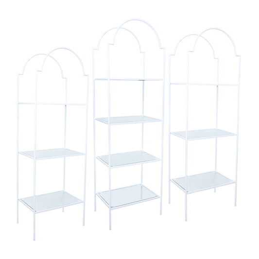 White Garden Bookshelf