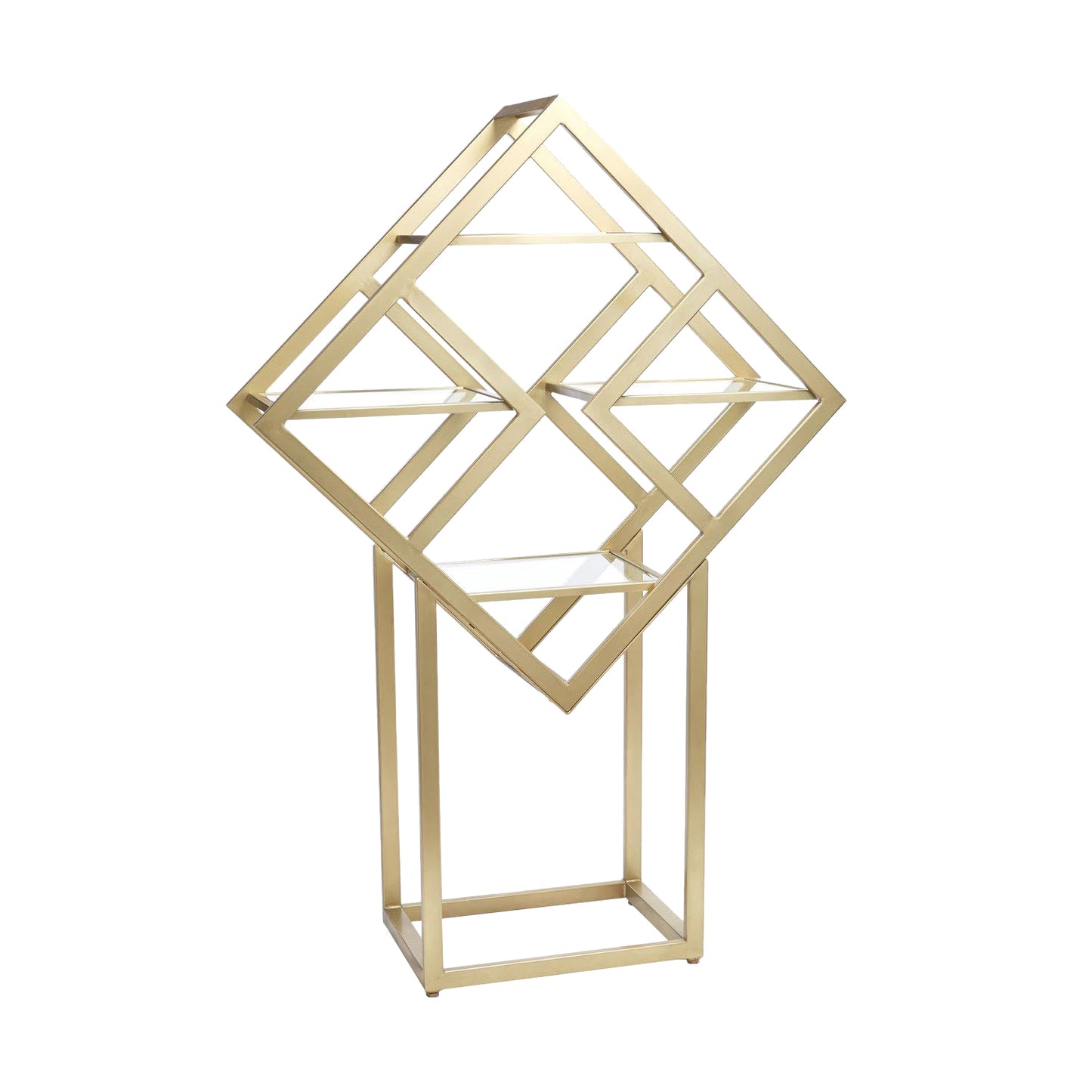 Gold Rubix Bookshelf