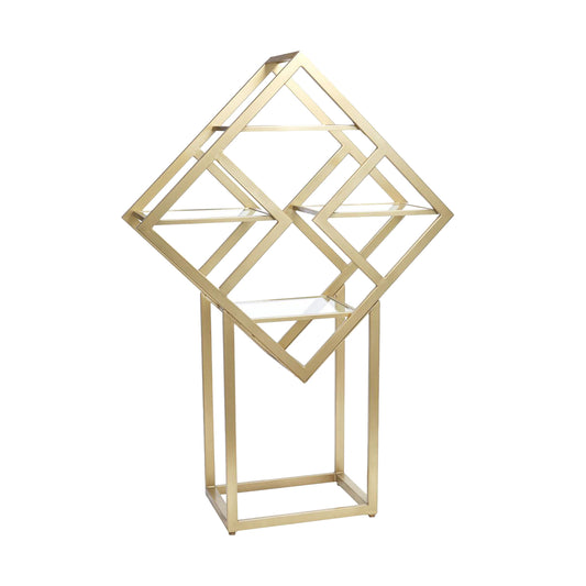 Gold Rubix Bookshelf