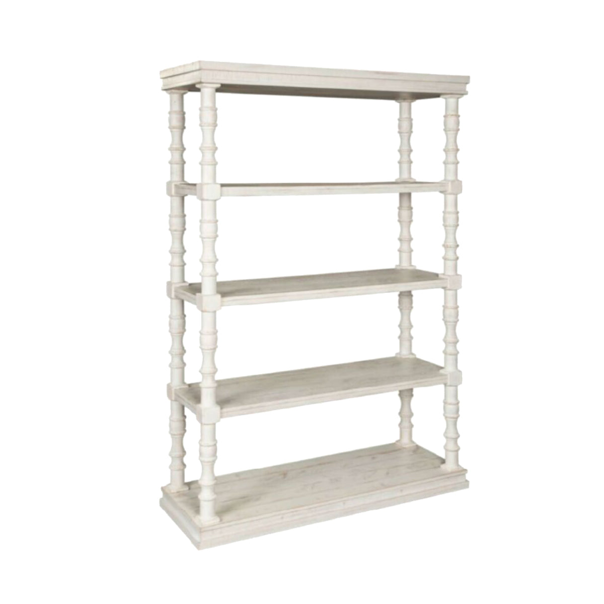 White Wood Bookshelf