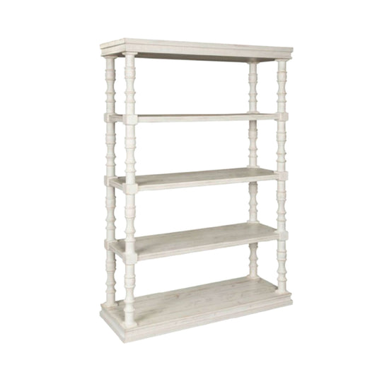 White Wood Bookshelf