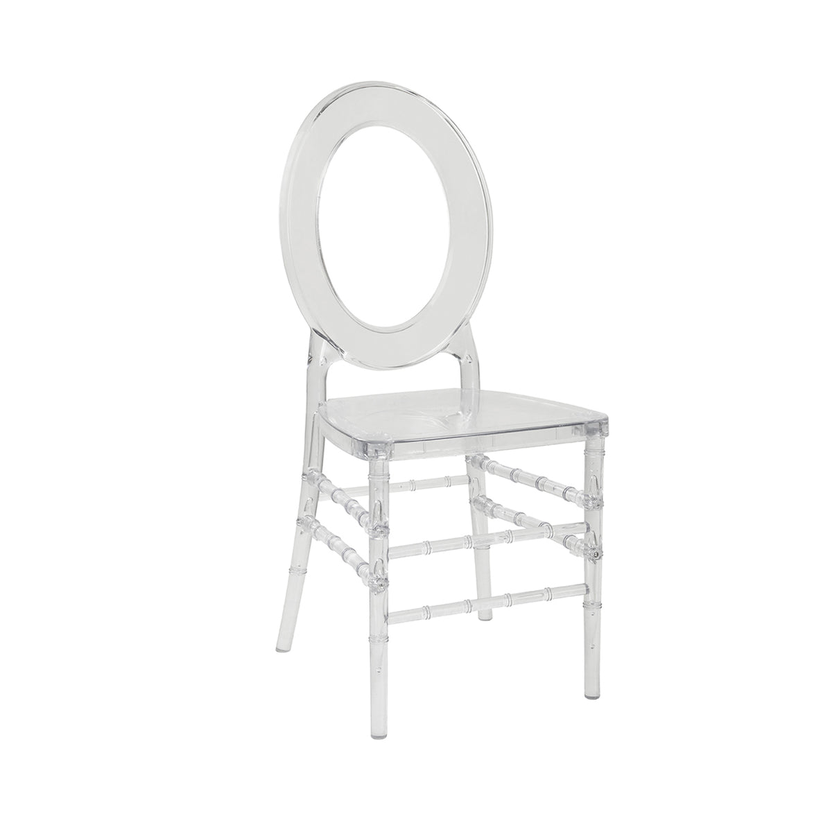 Clear Circle Chair