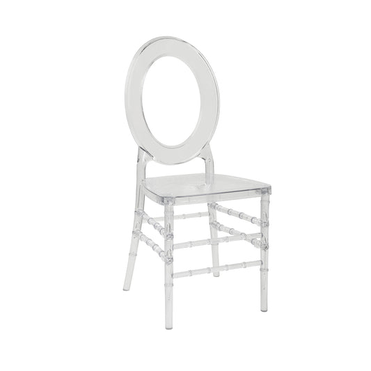 Clear Circle Chair