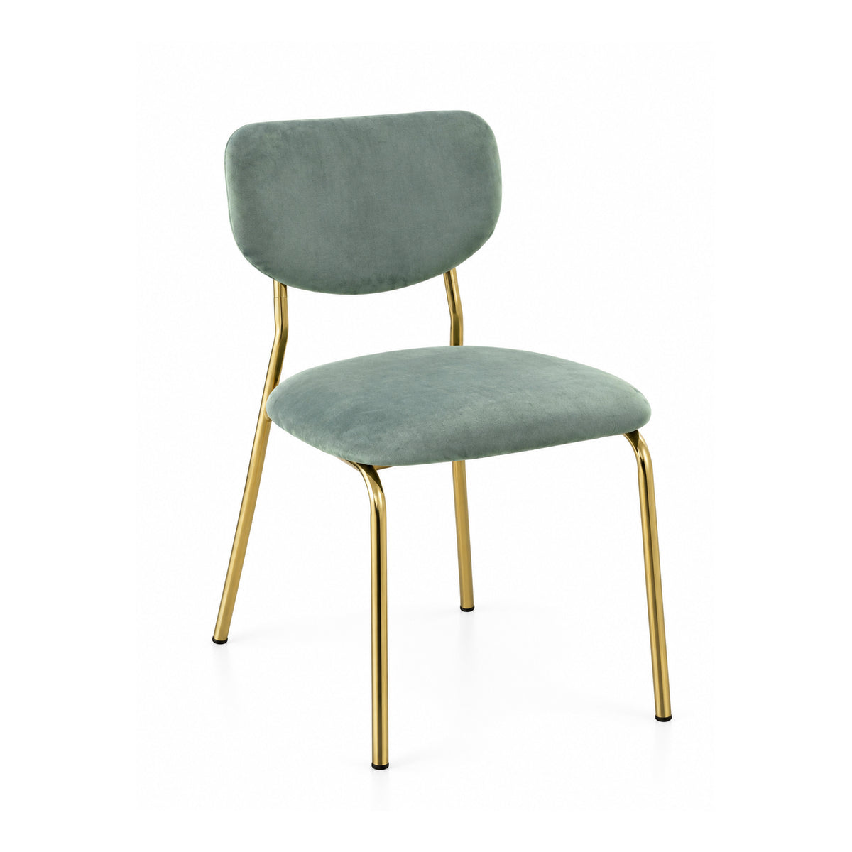 Sage Green Velvet Savoy Chair
