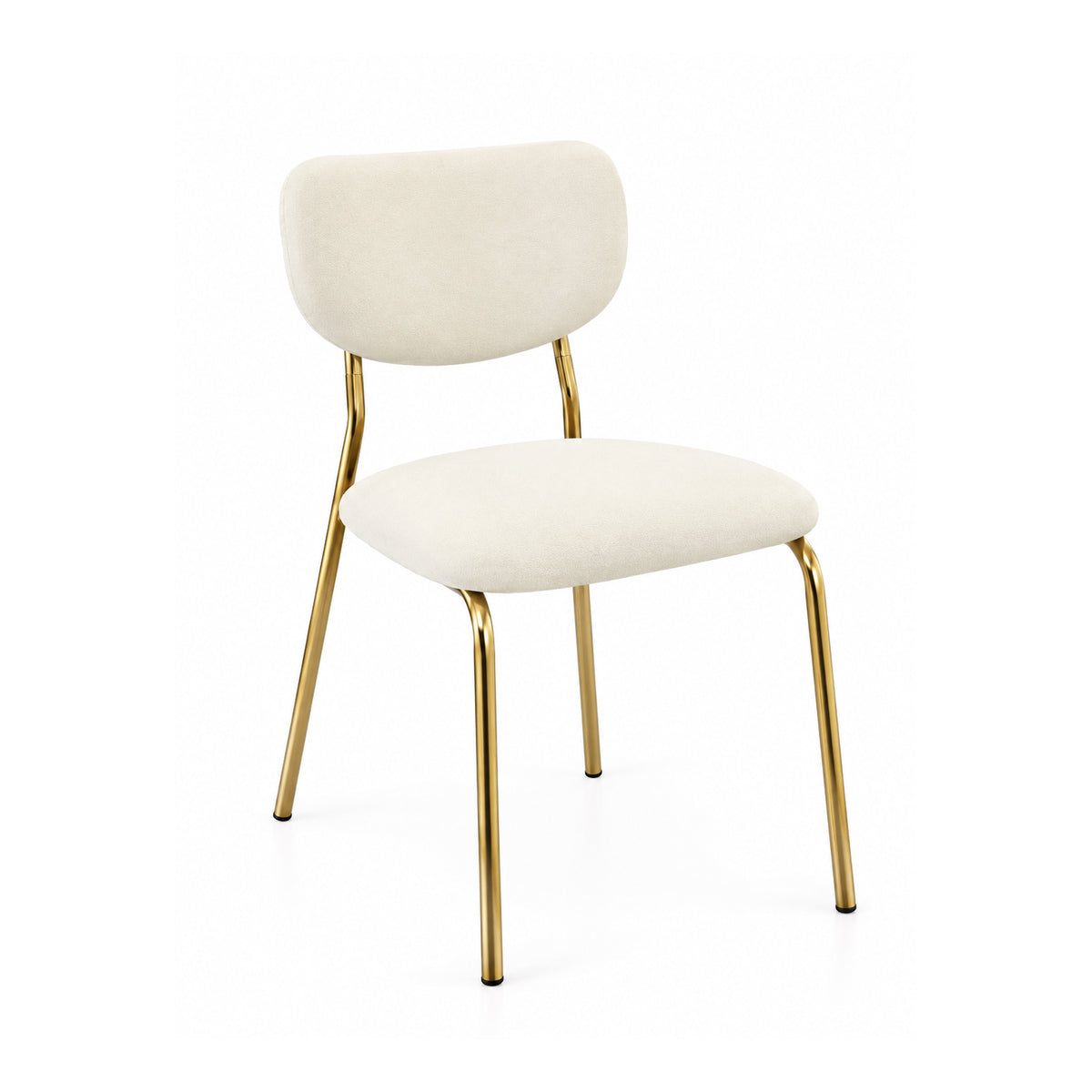 Ivory Velvet Savoy Chair