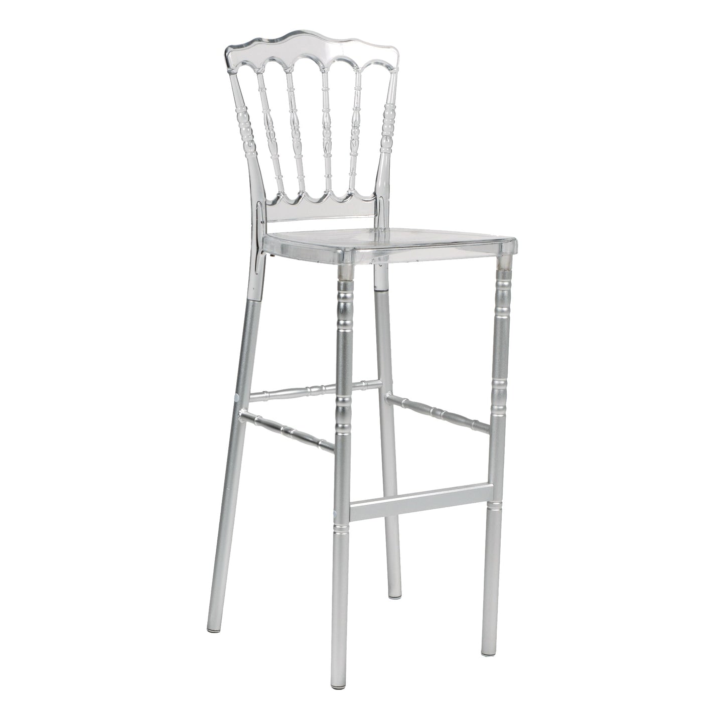 Clear Napoleon Barstool