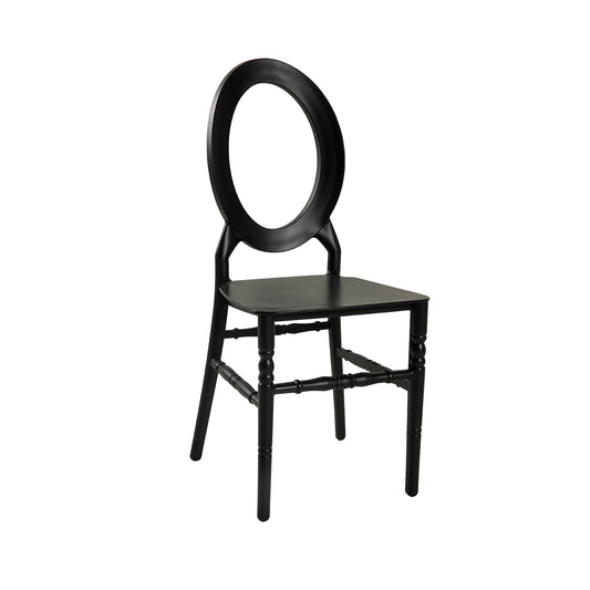 Black Circle Chair