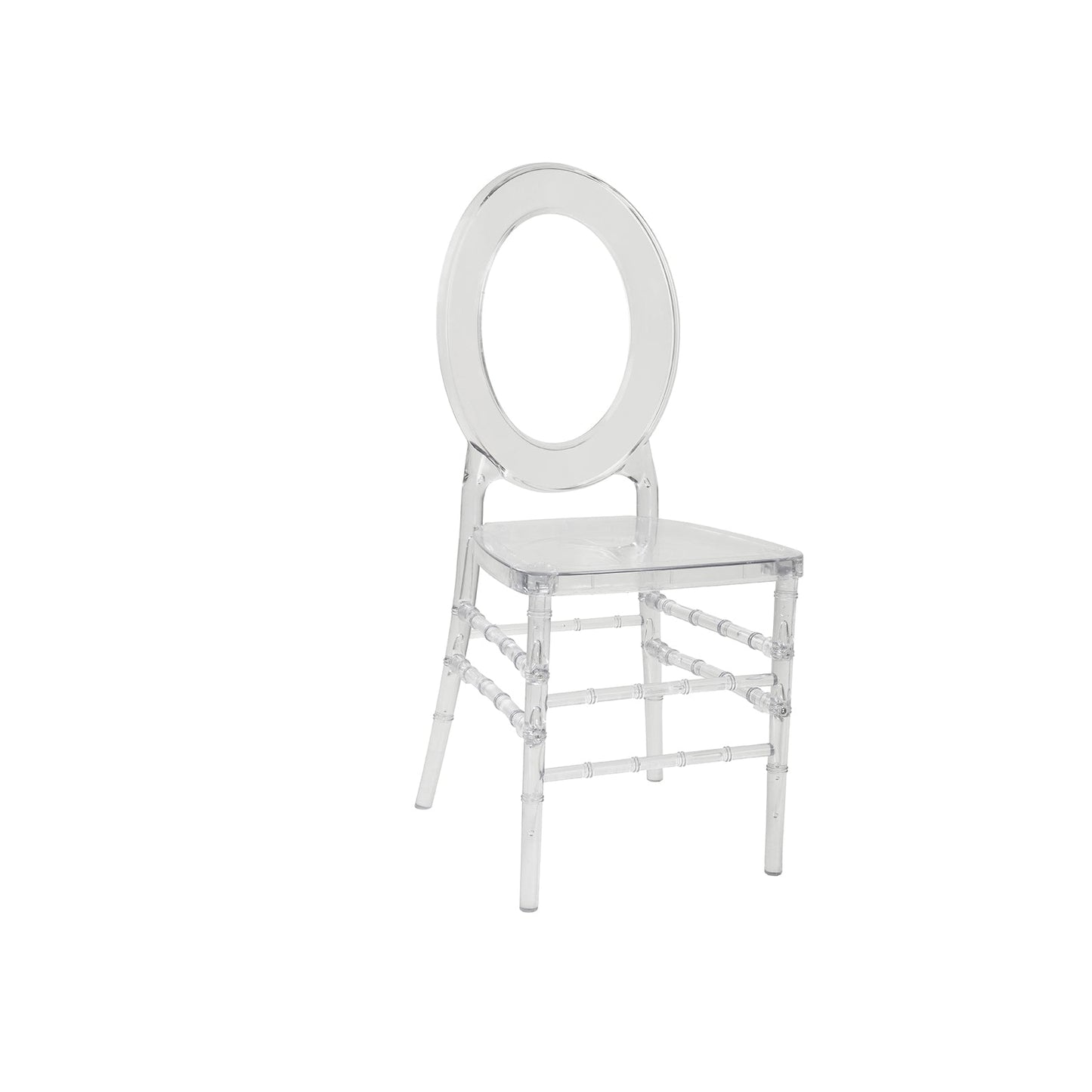 Clear Circle Chair
