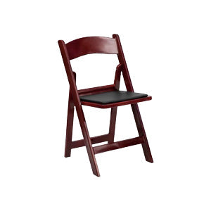 Mahogany Resin Chair