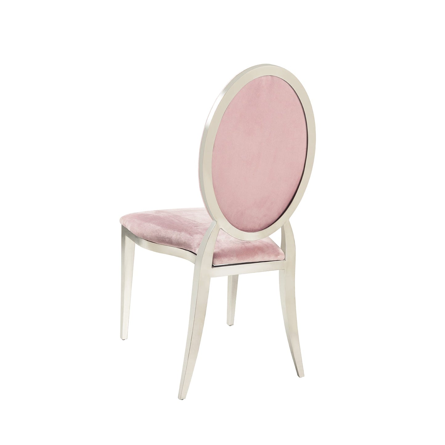Pink Velvet Gold Chair