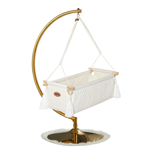 Gold Hanging Bassinet