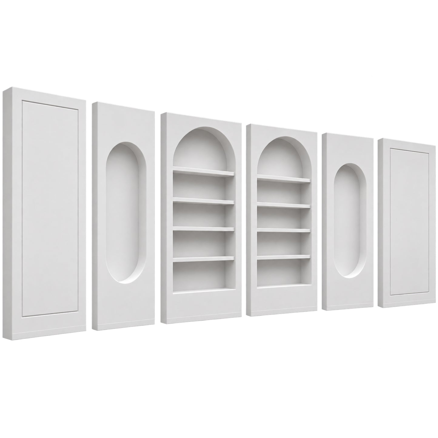 Custom Color Recessed Partition