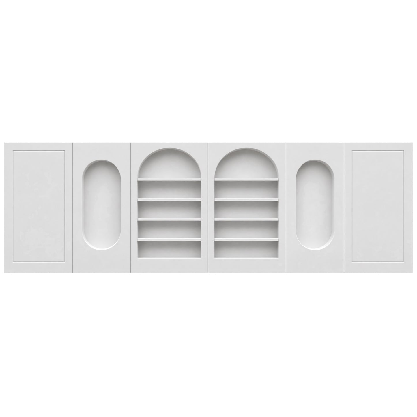 Custom Color Recessed Partition