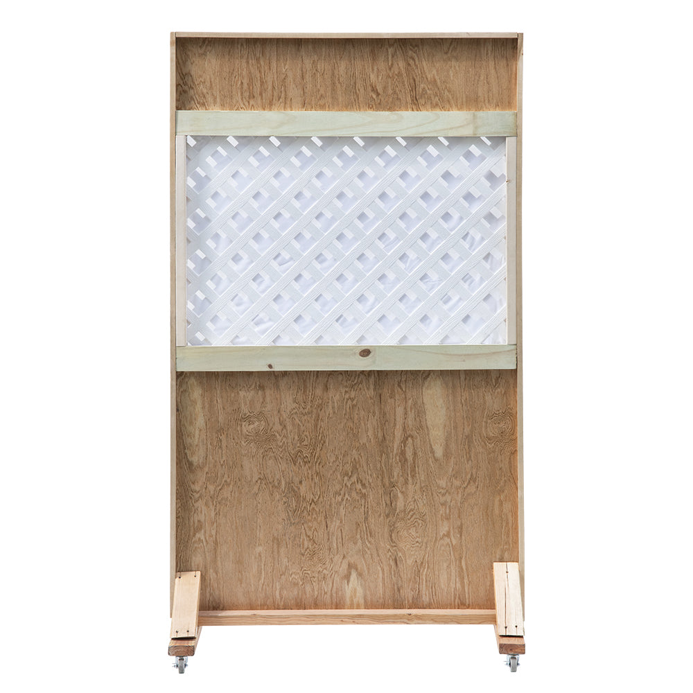 Wood Observing Partition