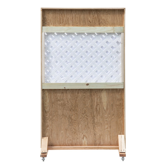 Wood Observing Partition