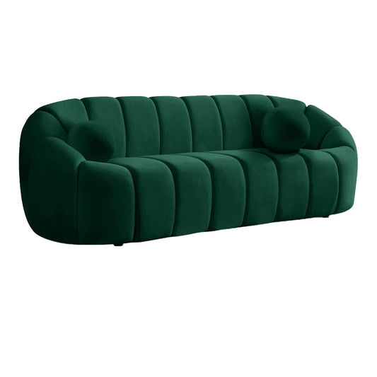 Green Velvet Sofa