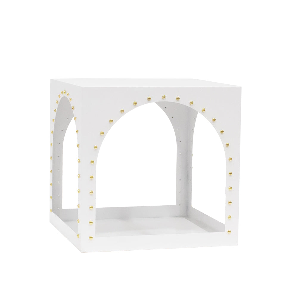 White Nailhead Arch