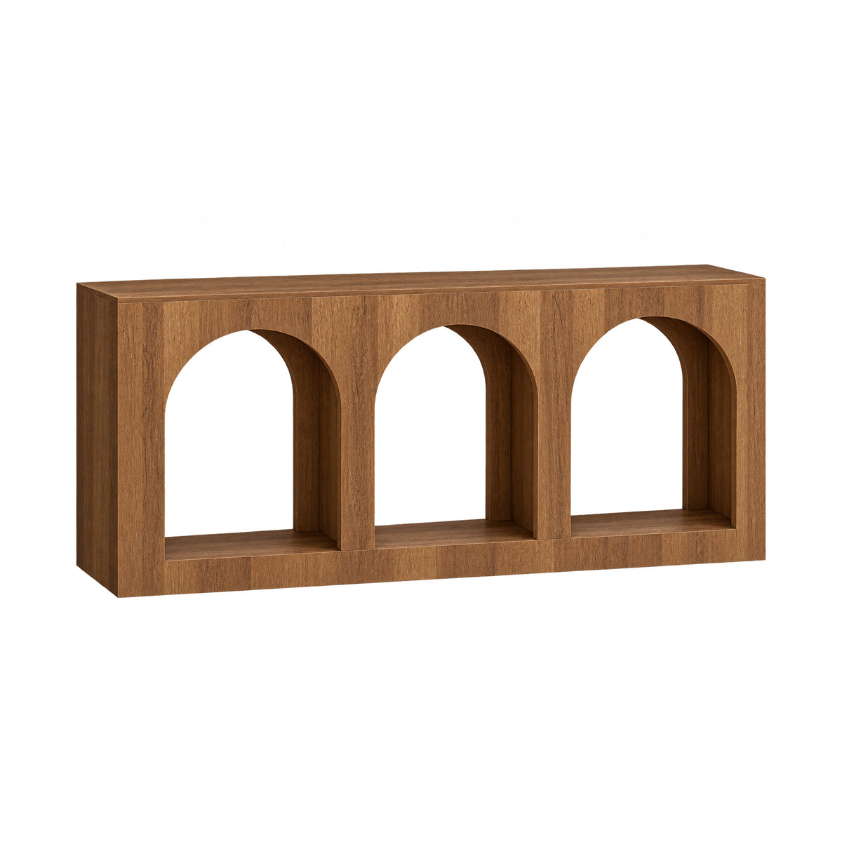 Dark Wood Console Table