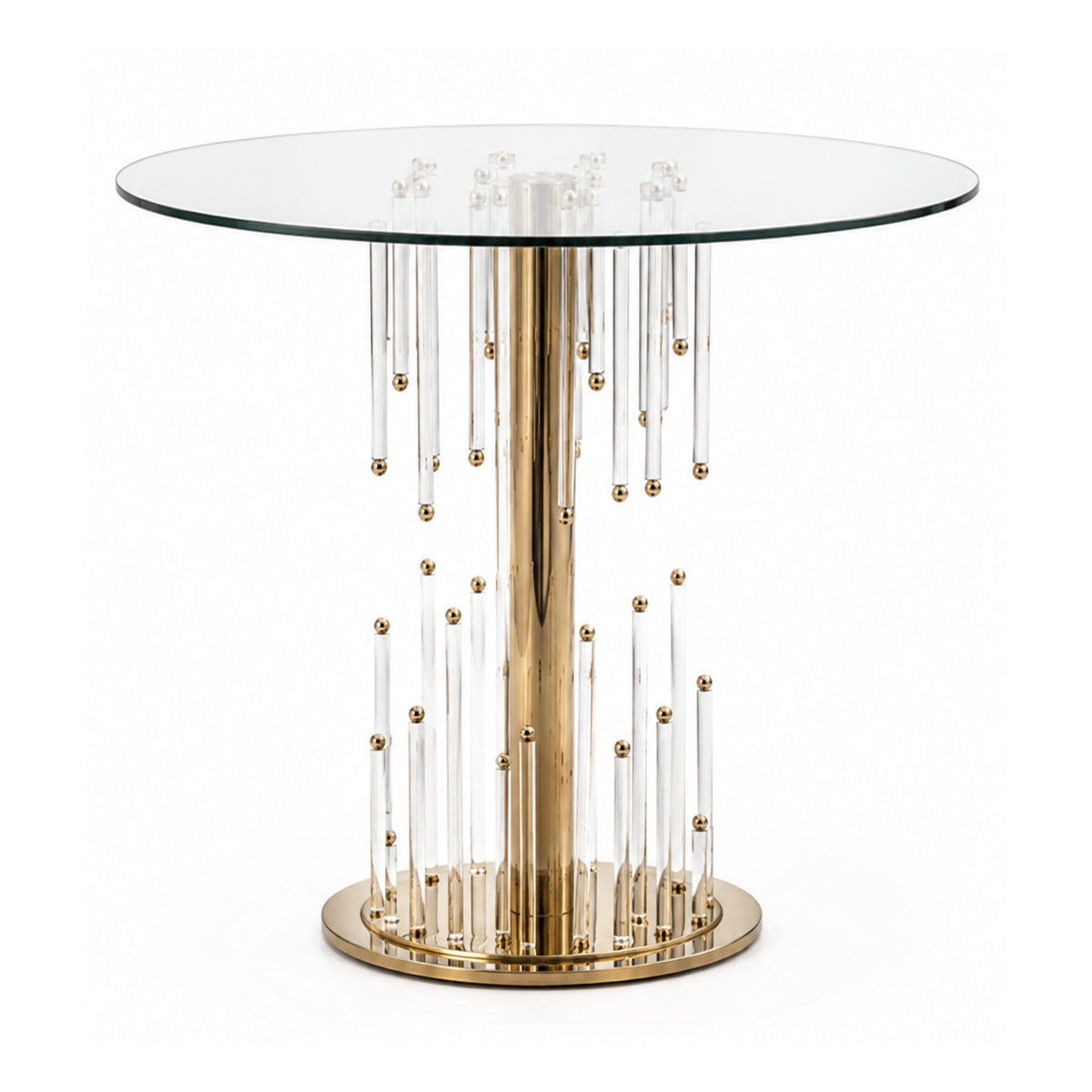 Gold Raindrop Table