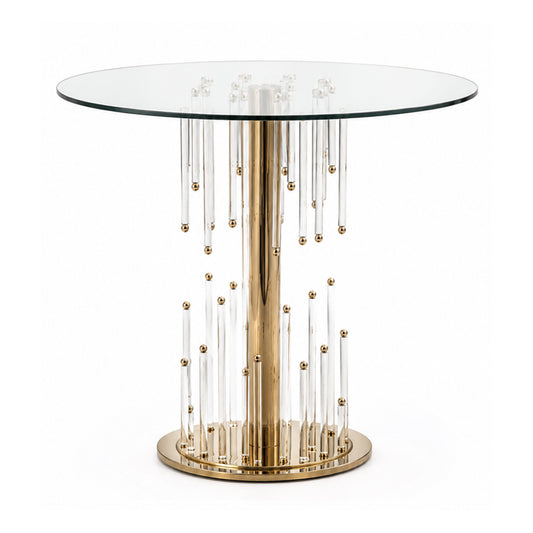 Gold Raindrop Table
