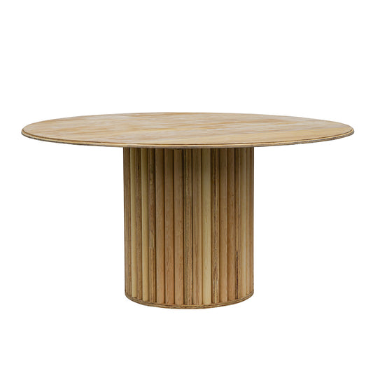 Wood Tubular Table