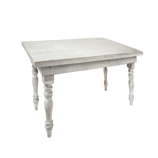 White Wash Dining Table