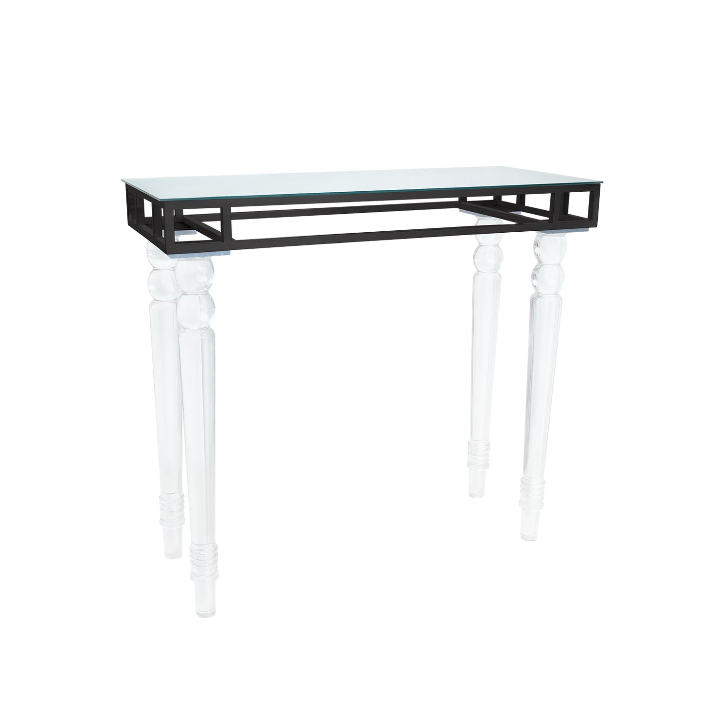 Black/Acrylic Legs
