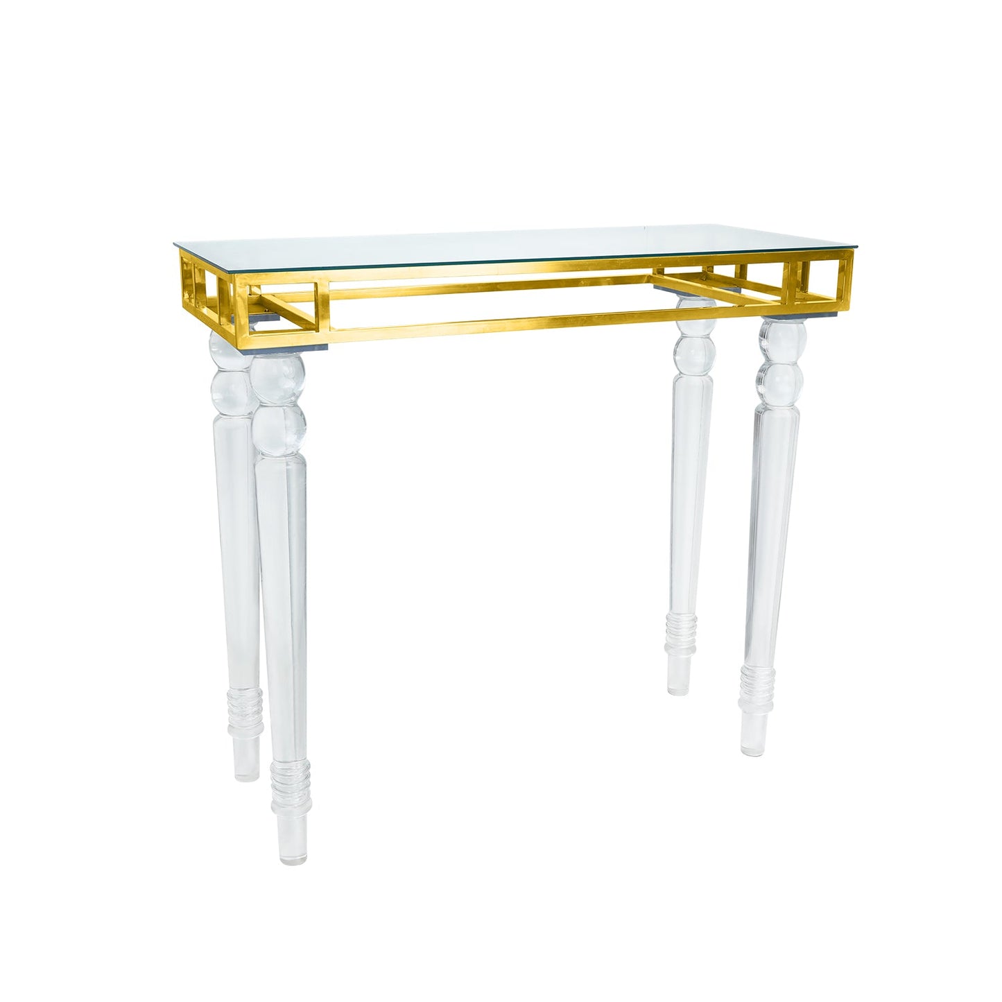 Gold/Acrylic Legs