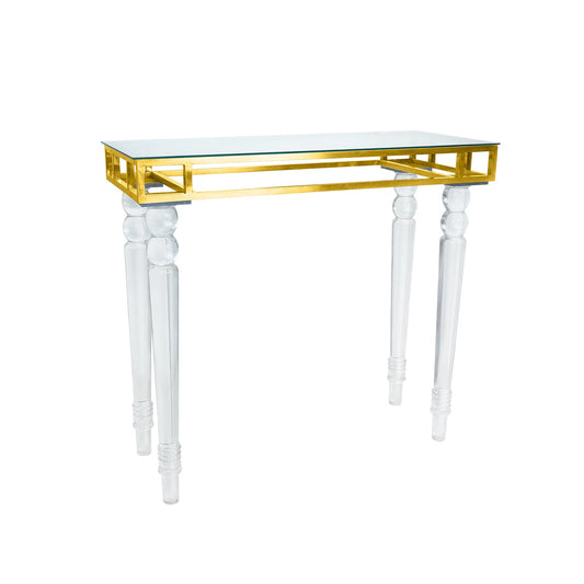 Gold/Acrylic Legs