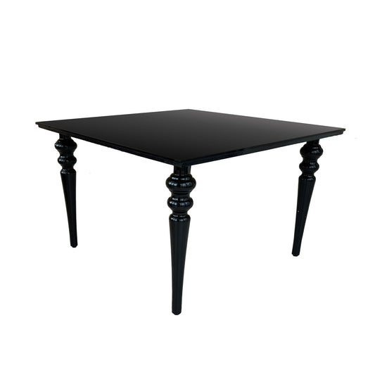 Black Square Table