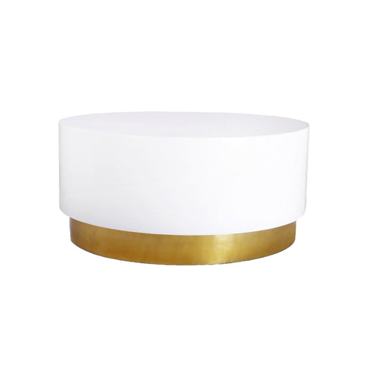Gold/White Coffee Table