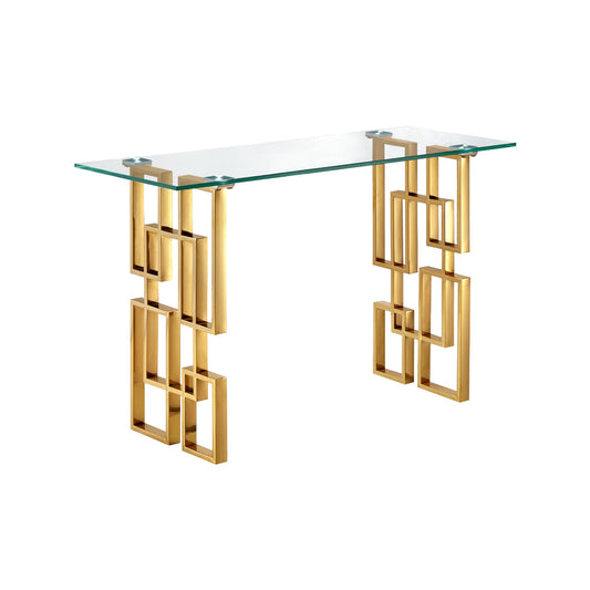 Majestic Gold Console Table