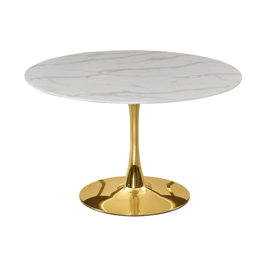 Marble/Gold Table 48