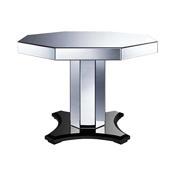 Smoked Mirror Octagon Table