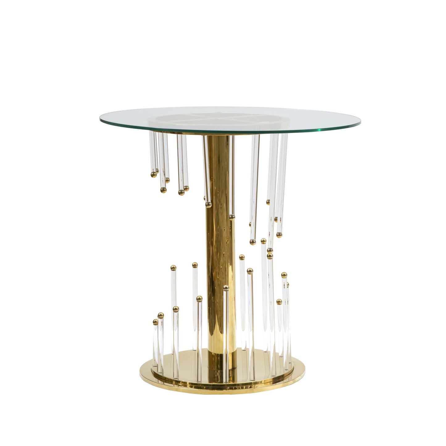 Gold Raindrop Table